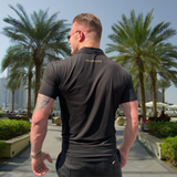 BEGAMBLR- Polo van koninklijke stof