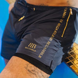 Begamblr - Swim Short Grey Metallic