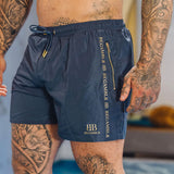 Begamblr - Swim Short Grey Metallic