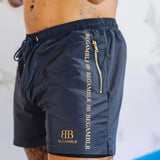Begamblr - Swim Short Grey Metallic
