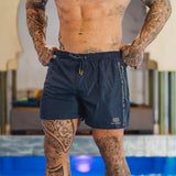 Begamblr - Swim Short Grey Metallic